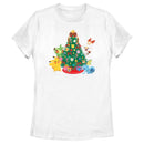 Women's Pokemon Christmas Tree Friends T-Shirt