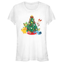 Junior's Pokemon Christmas Tree Friends T-Shirt