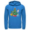 Men's Pokemon Christmas Tree Friends Pull Over Hoodie