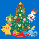 Men's Pokemon Christmas Tree Friends Pull Over Hoodie