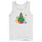 Men's Pokemon Christmas Tree Friends Tank Top