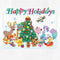 Women's Pokemon Happy Holidays Crew T-Shirt