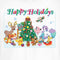 Junior's Pokemon Happy Holidays Crew T-Shirt