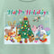 Girl's Pokemon Happy Holidays Crew T-Shirt