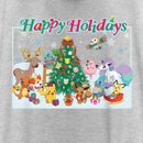 Women's Pokemon Happy Holidays Crew Racerback Tank Top