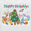 Men's Pokemon Happy Holidays Crew Long Sleeve Shirt