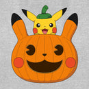 Women's Pokemon Halloween Pikachu Jack-O'-Lantern T-Shirt