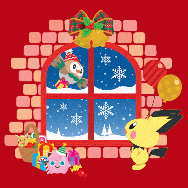 Men's Pokemon Christmas Window Sweatshirt