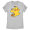 Women's Pokemon Halloween Trick-or-Treating Pikachu T-Shirt