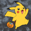 Men's Pokemon Halloween Trick-or-Treating Pikachu T-Shirt