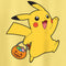 Junior's Pokemon Halloween Trick-or-Treating Pikachu Racerback Tank Top