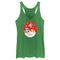 Women's Pokemon Christmas Happy Holidays Patch Racerback Tank Top