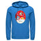 Men's Pokemon Christmas Happy Holidays Patch Pull Over Hoodie