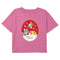 Girl's Pokemon Christmas Happy Holidays Friends Patch T-Shirt