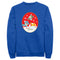 Men's Pokemon Christmas Happy Holidays Patch Sweatshirt