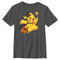 Boy's Pokemon Halloween Pikachu Wizard Costume T-Shirt
