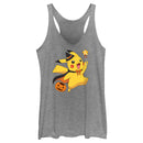 Women's Pokemon Halloween Pikachu Wizard Racerback Tank Top