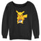 Junior's Pokemon Halloween Trick or Treat Pikachu Sweatshirt