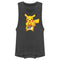 Junior's Pokemon Halloween Trick or Treat Pikachu Festival Muscle Tee