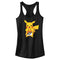 Junior's Pokemon Halloween Trick or Treat Pikachu Racerback Tank Top