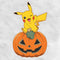 Men's Pokemon Halloween Jack-O'-Lantern Pikachu Baseball Tee