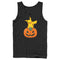 Men's Pokemon Halloween Jack-O'-Lantern Pikachu Tank Top