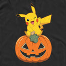 Men's Pokemon Halloween Jack-O'-Lantern Pikachu Tank Top