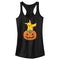 Junior's Pokemon Halloween Jack-O'-Lantern Pikachu Racerback Tank Top