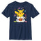 Boy's Pokemon Halloween Pikachu Bag of Candy T-Shirt