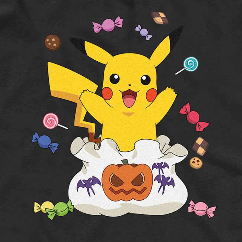 Men's Pokemon Halloween Pikachu Candy Bag Tank Top