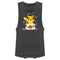 Junior's Pokemon Halloween Pikachu Candy Bag Festival Muscle Tee