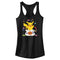 Junior's Pokemon Halloween Pikachu Candy Bag Racerback Tank Top