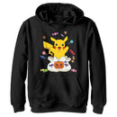 Boy's Pokemon Halloween Pikachu Candy Bag Pull Over Hoodie