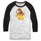 Men's Pokemon Halloween Pikachu Witch Baseball Tee