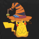 Men's Pokemon Halloween Pikachu Witch Pull Over Hoodie