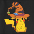 Junior's Pokemon Halloween Pikachu Witch Sweatshirt