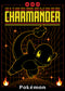 Men's Pokemon Charmander Retro Grid T-Shirt
