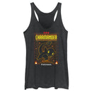 Women's Pokemon Charmander Retro Grid Racerback Tank Top