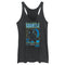 Women's Pokemon Squirtle Retro Grid Racerback Tank Top