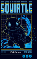 Men's Pokemon Squirtle Retro Grid T-Shirt