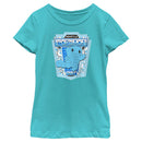 Girl's Pokemon Squirtle Metallic Badge T-Shirt