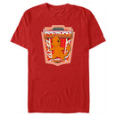 Men's Pokemon Charmander Metallic Badge T-Shirt