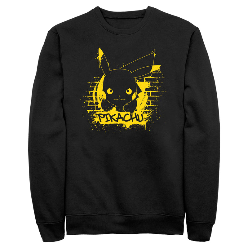 Men's Pokemon Pikachu Mural Sweatshirt