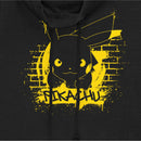 Junior's Pokemon Pikachu Mural Cowl Neck Sweatshirt