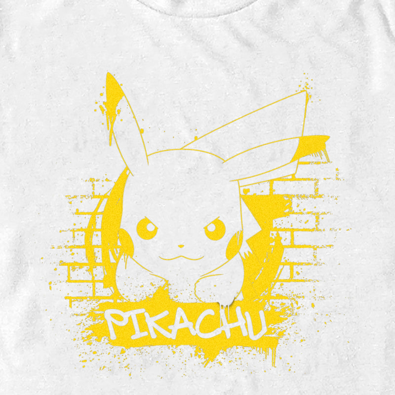 Men's Pokemon Pikachu Mural T-Shirt