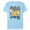 Men's Pokemon Mewtwo, Pikachu, and Psyduck Skateboard Decks T-Shirt