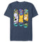 Men's Pokemon Mewtwo, Pikachu, and Psyduck Skateboard Decks T-Shirt