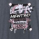 Women's Pokemon Mewtwo Ready for Battle Racerback Tank Top