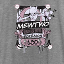 Women's Pokemon Mewtwo Ready for Battle Racerback Tank Top