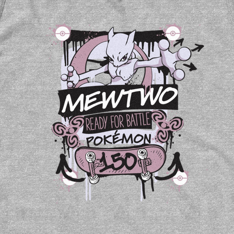 Men's Pokemon Mewtwo Ready for Battle Tank Top